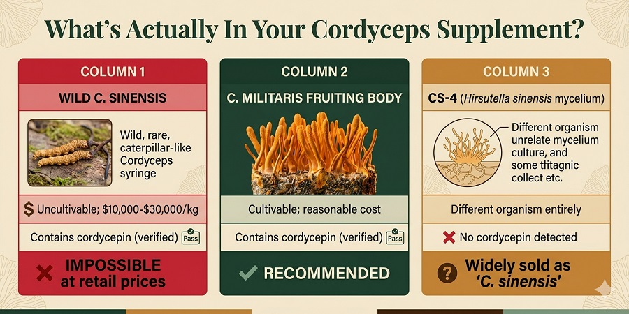 What's Actually In Your Cordyceps Supplement?'best cordyceps supplement