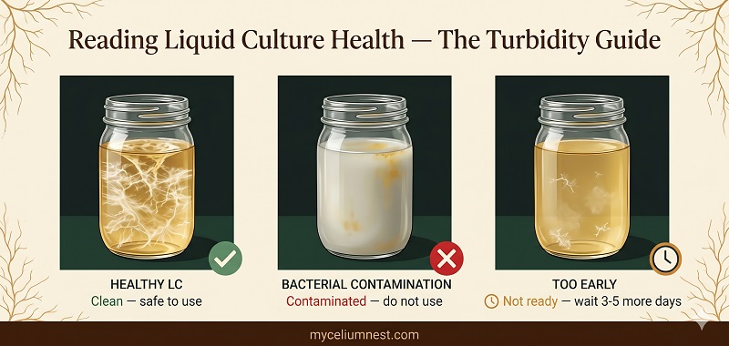liquid culture health - the turbidy guide Liquid Culture for Mushroom Growing