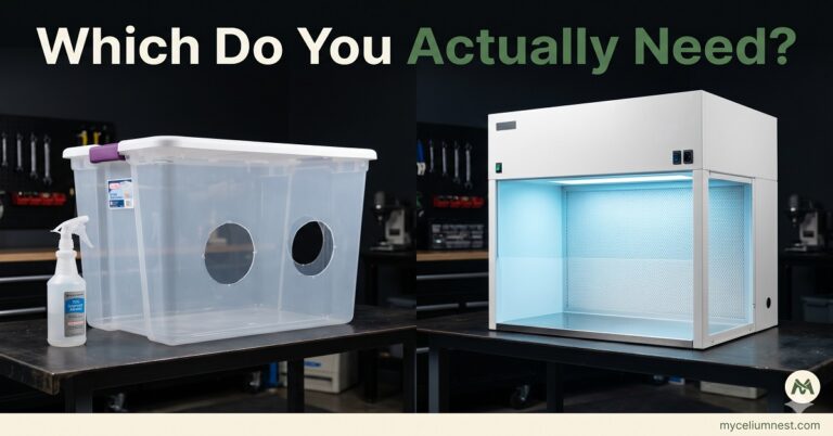 Still Air Box vs Flow Hood