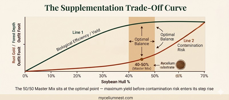The Supplementation Trade-Off Curve