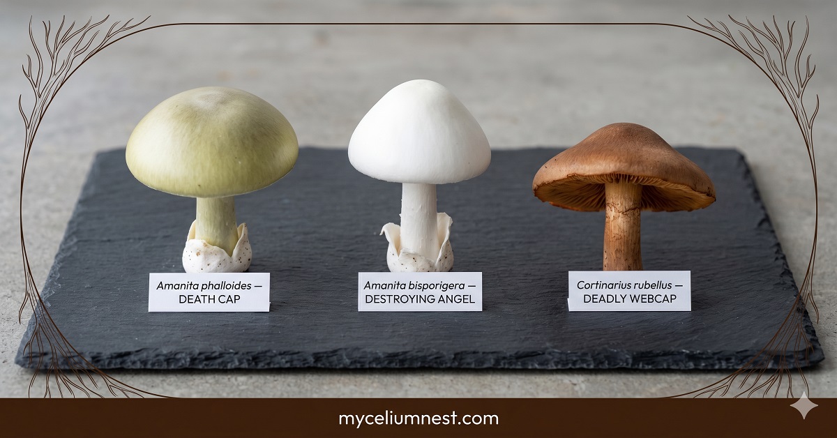 poisonous mushrooms to avoid
