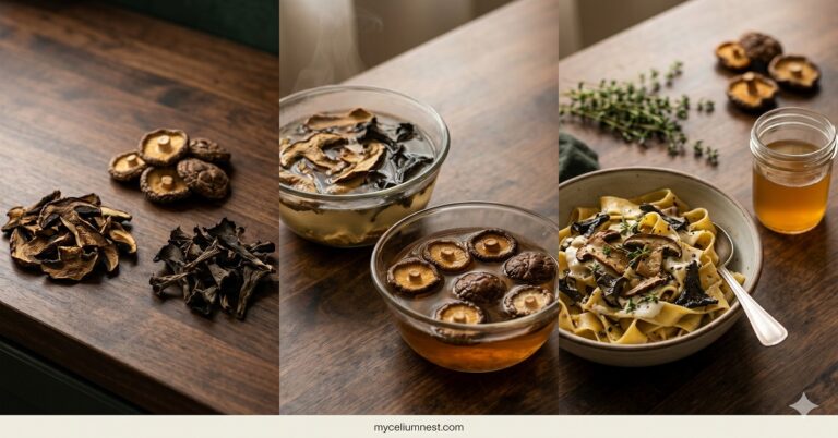dried mushroom soup recipes