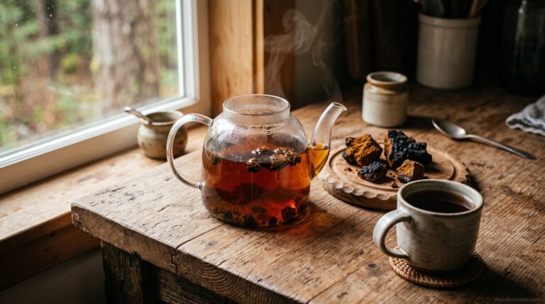 how to make chaga tea