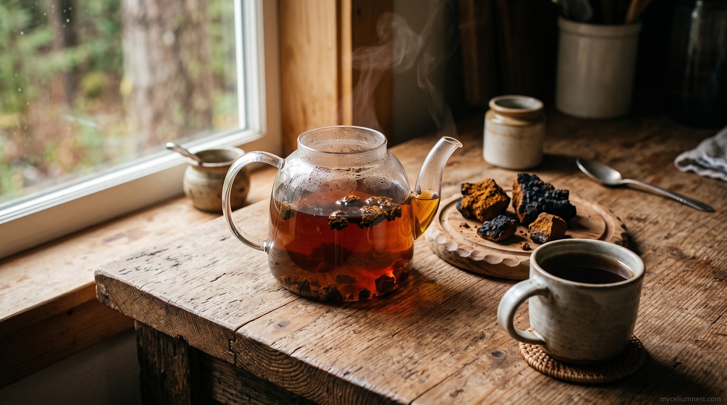 how to make chaga tea